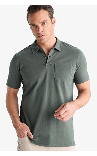 DeFacto Regular Fit Kısa Kollu Polo Tişört D7656AX25SPGN498