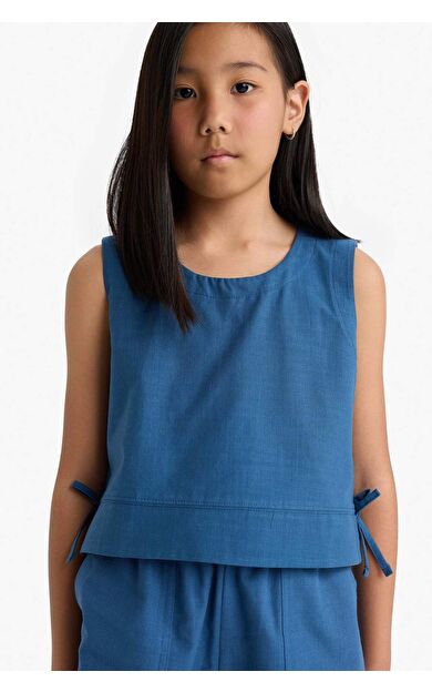 DeFacto Kız Çocuk Kısa Kollu Bluz