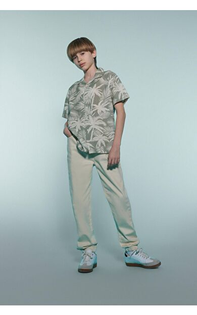 DeFacto Erkek Çocuk Jogger Standart Paça Gabardin Pantolon D7795A825SPER139