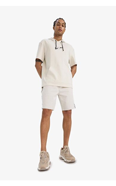 DeFactoFit Standart Fit Sporcu Kısa Paça Şort D7842AX25SPBG721