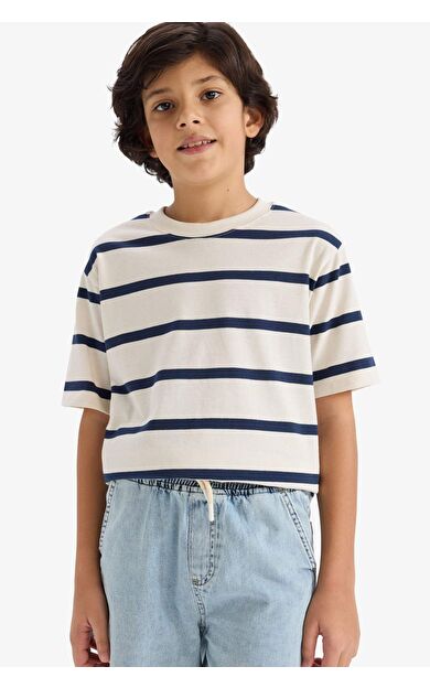 Çizgili Tişört Erkek Çocuk