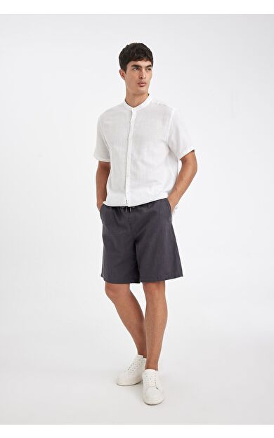 DeFacto Relax Fit Pamuklu Bermuda D7916AX24SMAR148