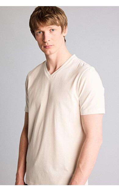 DeFacto Esnek Kumaş Basic Tişört