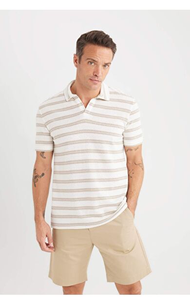 DeFacto Regular Fit Polo Yaka Kısa Kollu Polo Tişört D7941AX25SPER138