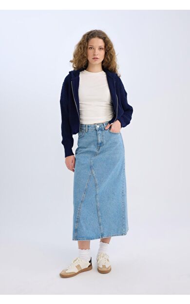 DeFacto Long  Fit Jean Uzun Etek