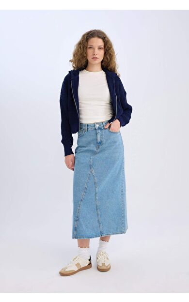 DeFacto Long  Fit Jean Uzun Etek