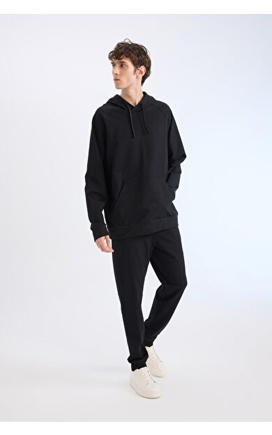 DeFacto DeFactoFit Slim Fit Sporcu Jogger Eşofman Altı Dar Kesim Standart Paça Basic Düz