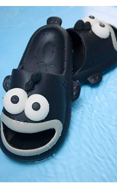 DeFacto Erkek Düz Taban Eva Terlik D8083AX25SMBK23