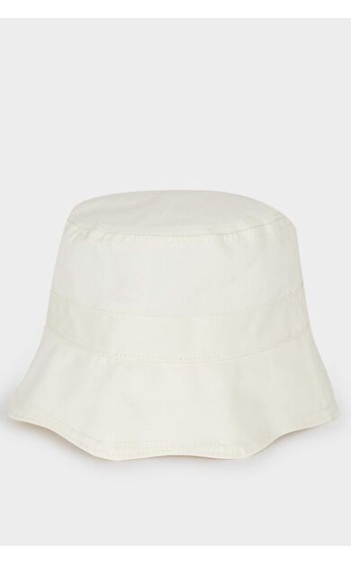 Kız Çocuk Keten Bucket Şapka