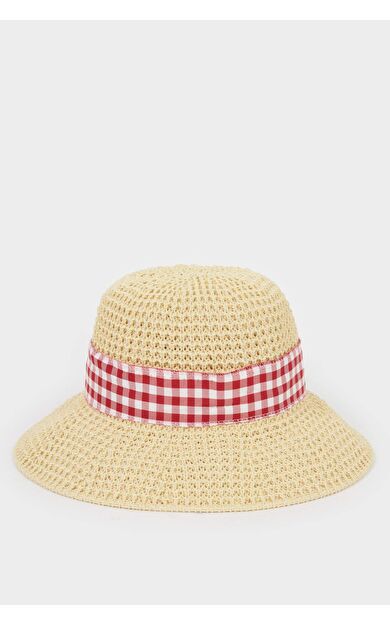 DeFacto Hasır Şapka Kız Çocuk