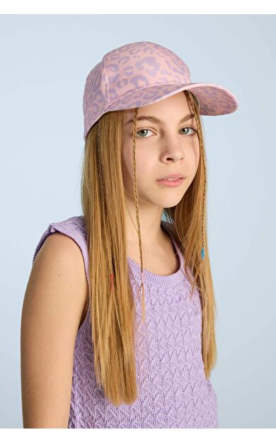 DeFacto Kız Çocuk Desenli Cap Şapka D8433A825SMPN232