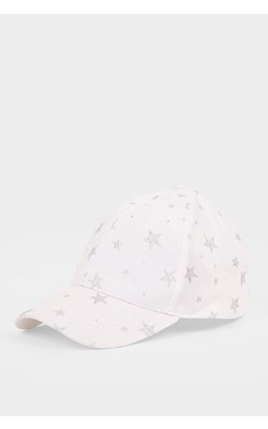 Desenli Cap Şapka Kız Çocuk