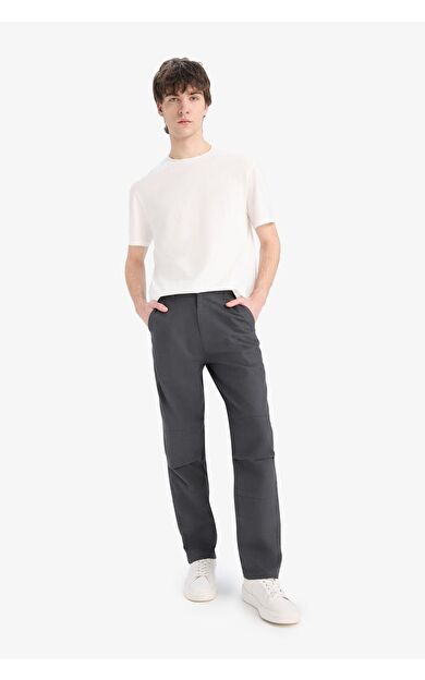 DeFacto Bol Rahat Kesim Wide Leg Üç Cepli Geniş Paça Yazlık Pantolon D8544AX25SPAR104