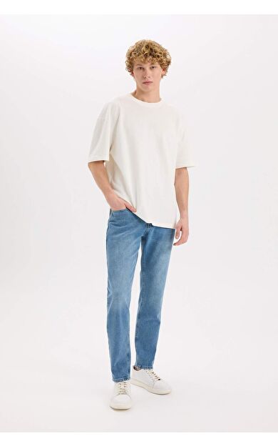 DeFacto Slim Tapered Fit Dar Paça Jean Pantolon D8745AX25SPNM28