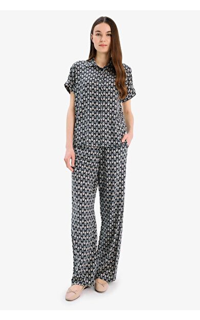 Regular Fit Düz Paça Pantolon