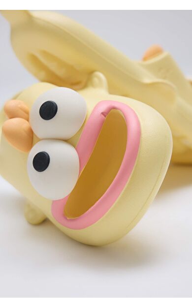 Kız Çocuk Düz Taban Eva Terlik