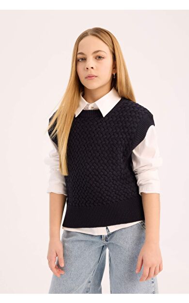 DeFacto Kız Çocuk Süveter D9212A825SPNV251