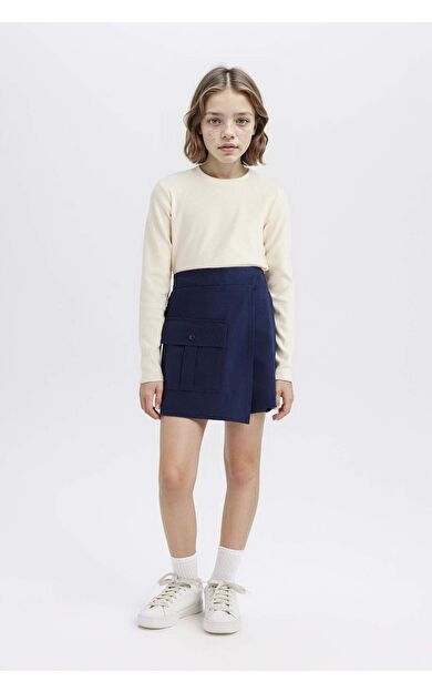 Kız Çocuk Gabardin Etek D9220A825SPNV251