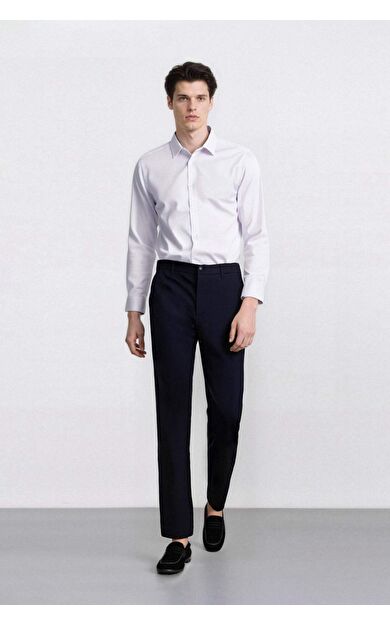 DeFacto DeFactoFit Slim Fit Dar Kesim Standart Paça Esnek Multifonksiyonel Dokuma Sporcu Pantolon D9247AX25SPNV82
