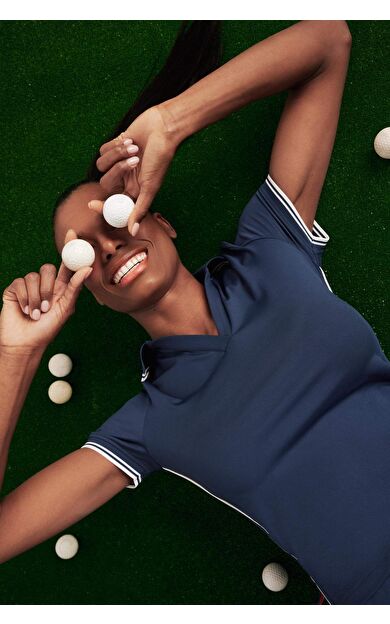 DeFactoFit Standart Fit Polo Yaka Sporcu Kısa Kollu Tişört D9300AX25SPNV241