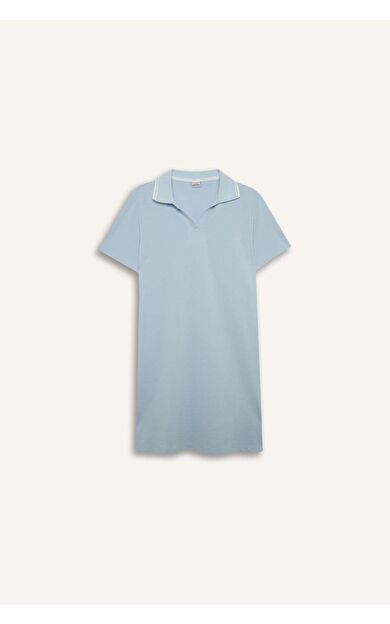 DeFacto Standart Fıt Pike Elbise