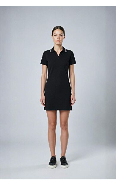 DeFacto Standart Fıt Pike Elbise