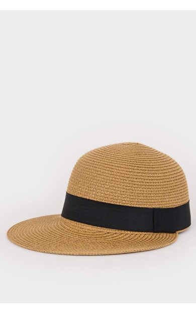 Kadın Hasır Şapka D9468AX25SMBN126