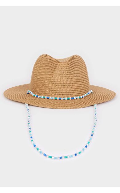 Kadın Hasır Şapka D9469AX25SMBN126