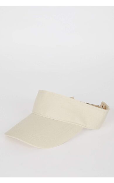 Kadın Keten Vizör Şapka