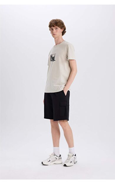 DeFacto Regular Fit Şort D9494AX25SMBK81