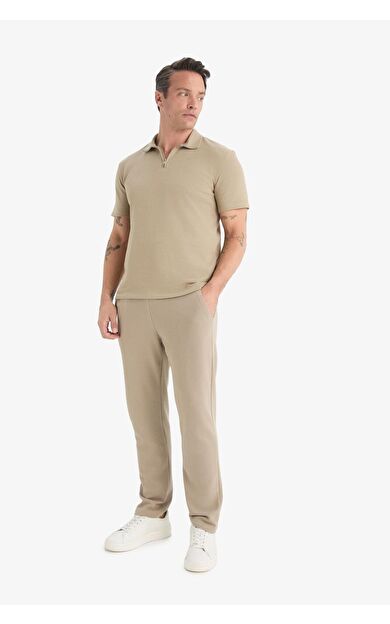 DeFacto Regular Fit Eşofman Altı Beli Bağcıklı Cep Detaylı Düz Paça D9701AX25SPBG769