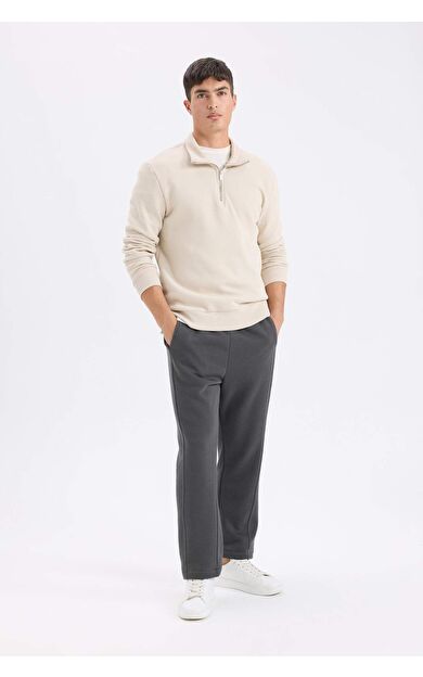 DeFacto Regular Fit Basic Düz Cepli Eşofman Altı D9707AX24AUAR226