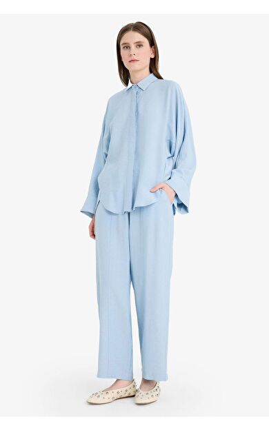 DeFacto Harem Keten Karışımlı Pantolon D9732AX25SMBE196