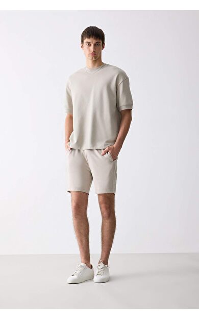 DeFacto Regular Fit Düz Paça Şort D9769AX25SMBG170