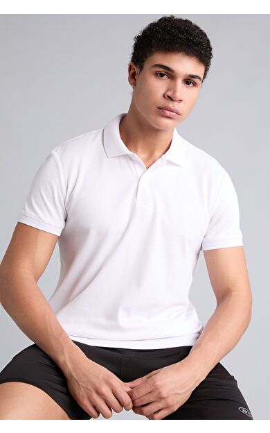 DeFacto Slim Fit Sporcu Pike Kısa Kollu Polo Tişört