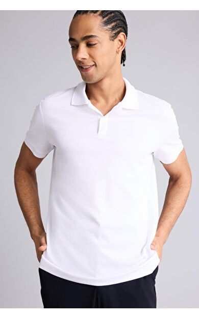 DeFacto Slım Fıt Sporcu Pike Polo Tişört