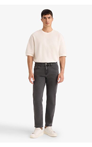 Sergio Regular Fit Normal Bel Boru Paça Düz Paça Jean Pantolon
