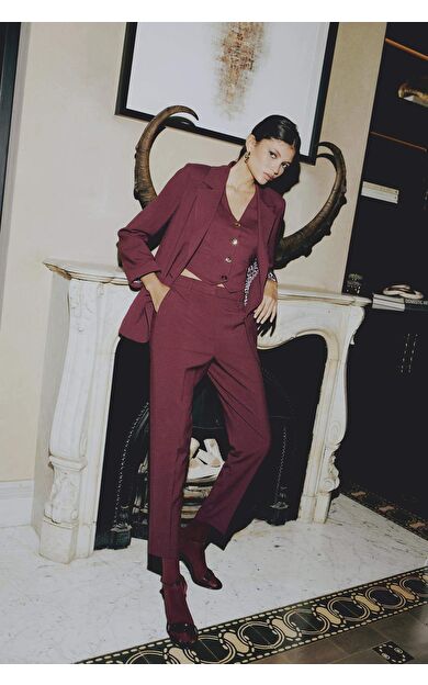 Sorbe x DeFacto Carrot Fit Havuç Kesim Normal Bel Düz Paça Cepli Pantolon