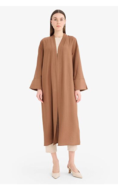 Relax Fit Bisiklet Yaka Kimono