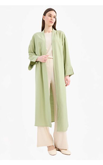 DeFacto Relax Fit Bisiklet Yaka Kimono