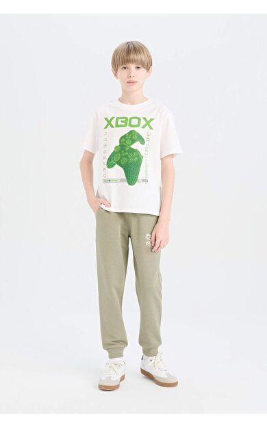 DeFacto Erkek Çocuk Beli Paçası Lastikli Baskılı Eşofman Altı