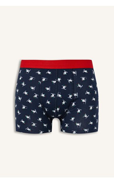 Erkek Yılbaşı Temalı Boxer