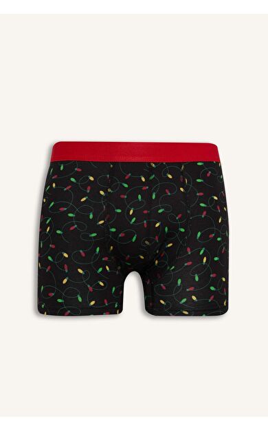 Erkek Yılbaşı Temalı Boxer
