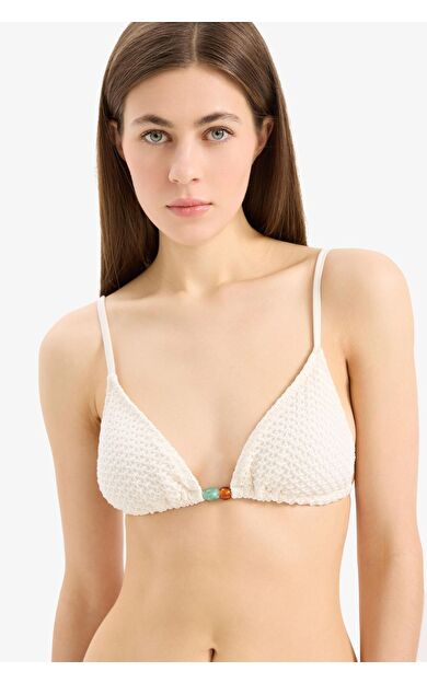 DeFacto Fall in Love Regular Fit Tül Bikini Üstü