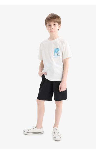 DeFacto Erkek Çocuk Regular Fit Şort E0161A825SMBK27