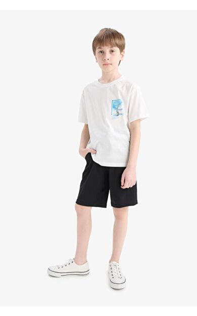 DeFacto Erkek Çocuk Regular Fit Şort E0161A825SMBK27