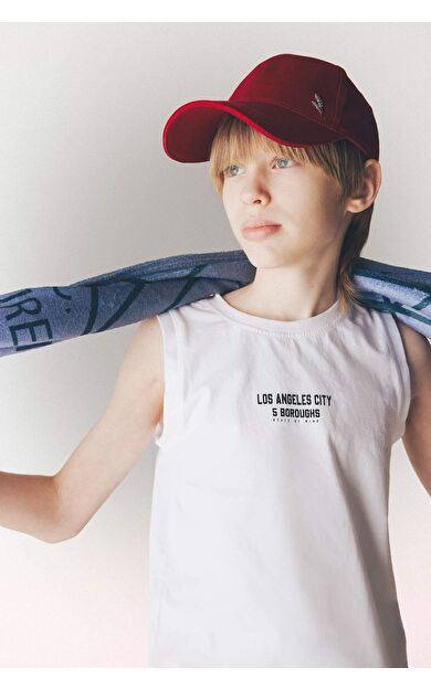 DeFacto Erkek Çocuk Bisiklet Yaka Atlet E0192A825HSWT34