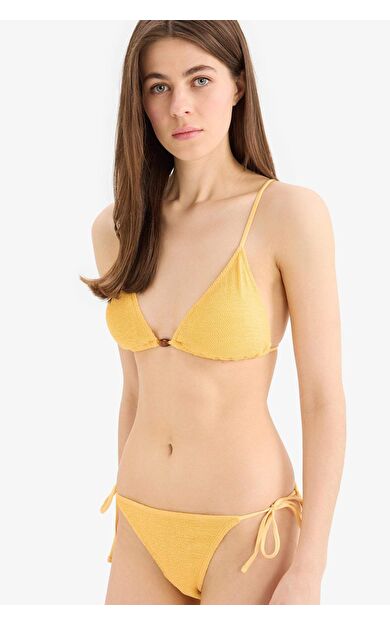 Regular Fit Bürümcük Bikini Üstü-Fall in Love E0205AX25SMYL106