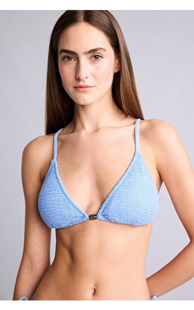 DeFacto Regular Fıt Bürümcük Bikini Üstü
