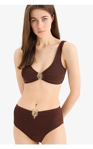 DeFacto Regular Fit Bürümcük Bikini Üstü-Fall in Love E0206AX25SMBN341
